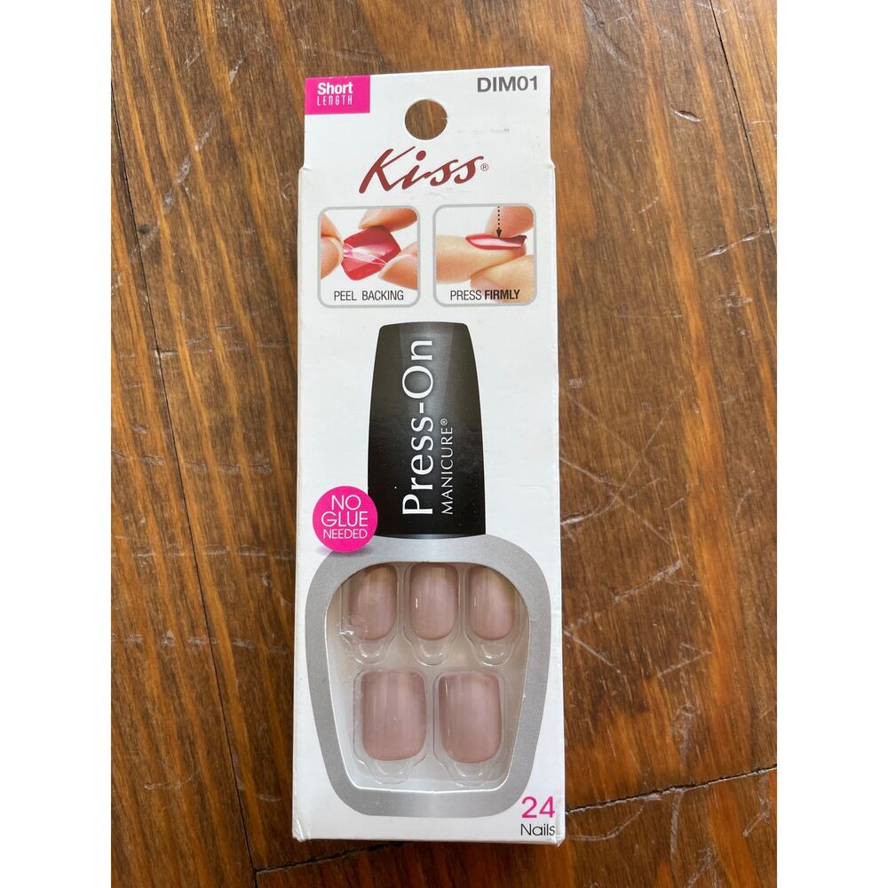 KISS Impress Press-On Nails Bundle 5 Sets+2 Nail Glues NEW Sticky Sweet Show Off - Picture 7 of 13